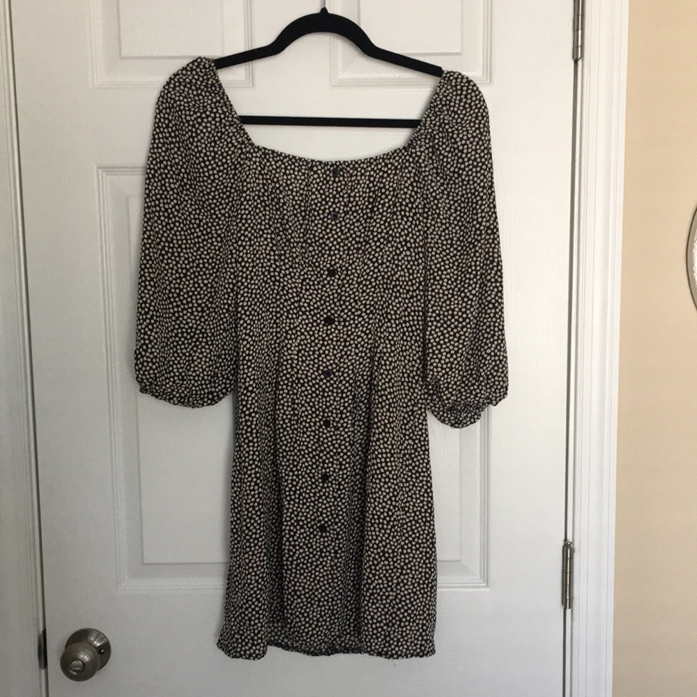 Brand new Polly flower bubble sleeve dress